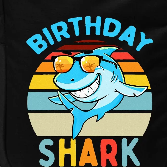 Shark Birthday Matching Family Impact Tech Backpack