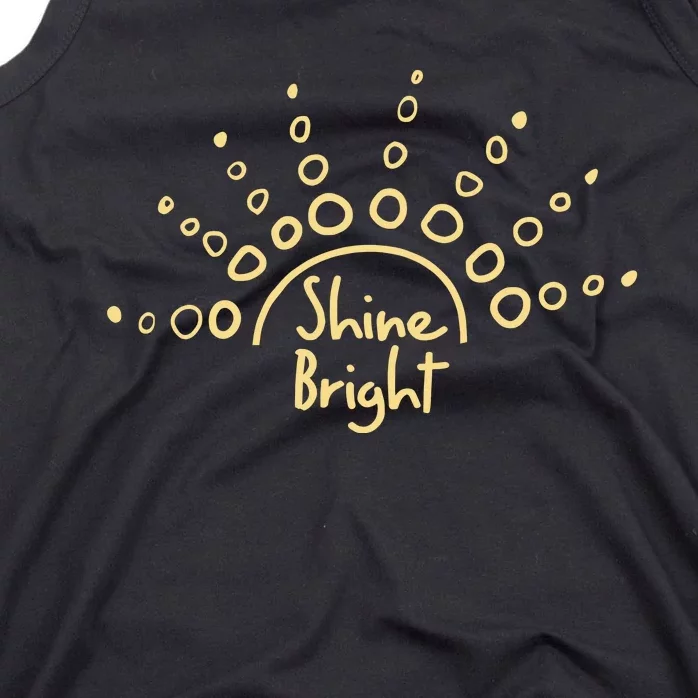 Shine Bright Motivational Tank Top