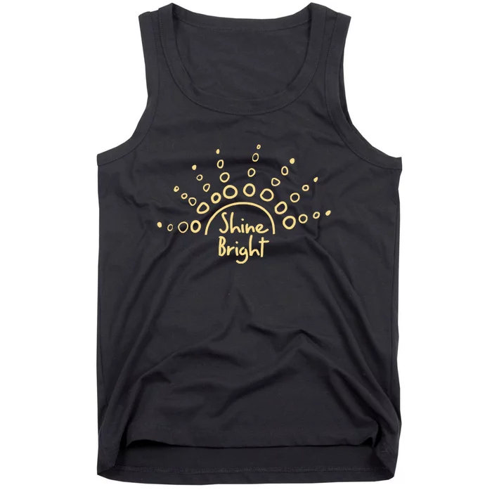 Shine Bright Motivational Tank Top