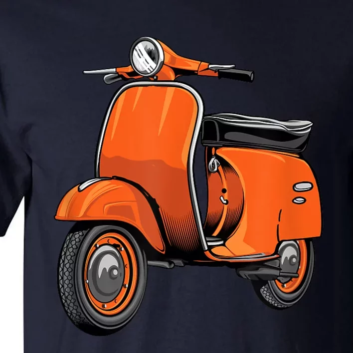 Scooter Bike Motorbike Scoot Moped Scooter Tall T-Shirt