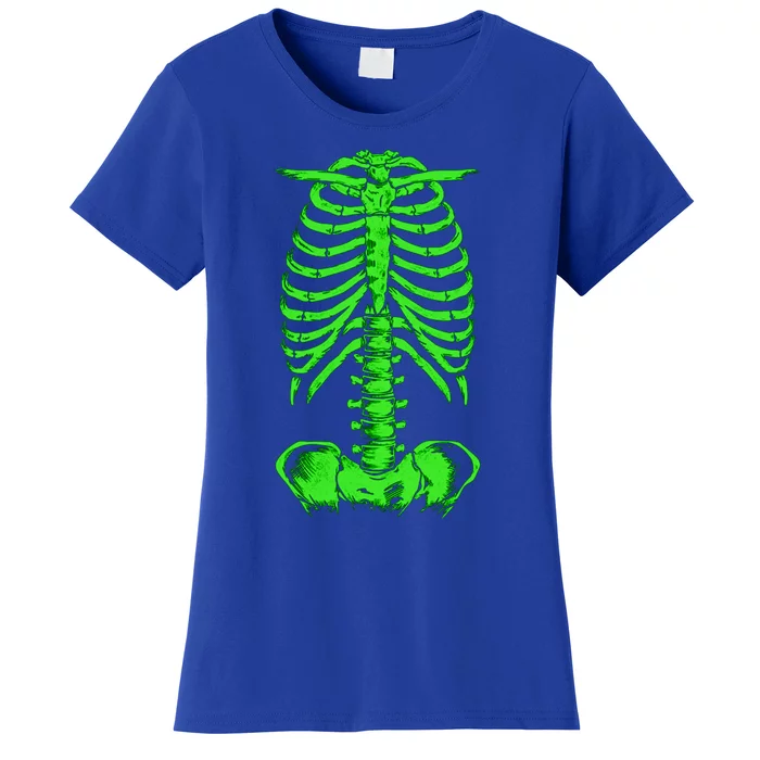 Skeleton Bones Monster Funny Gift Women's T-Shirt