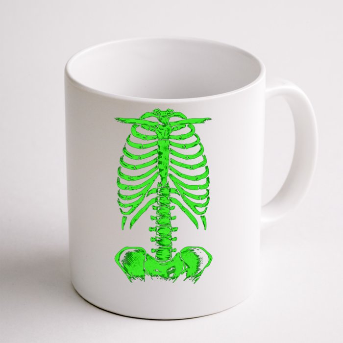 Skeleton Bones Monster Funny Gift Front & Back Coffee Mug