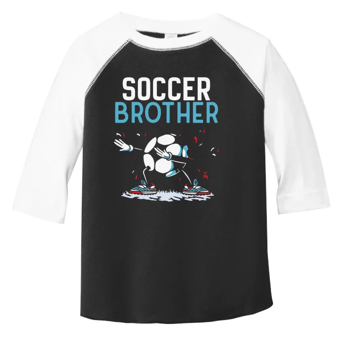 Soccer Brother Match Football Game Player Toddler Fine Jersey T-Shirt