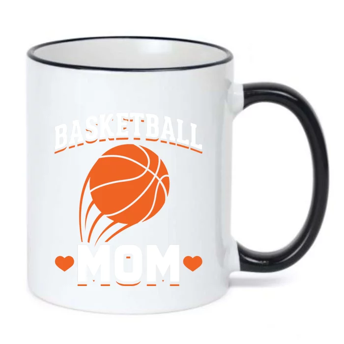 Sport Basketball Mom Basketball Player Basketball Gift Black Color Changing Mug