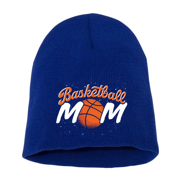 Sport Basketball Mom Basketball Player Mommy Basketball Meaningful Gift Short Acrylic Beanie