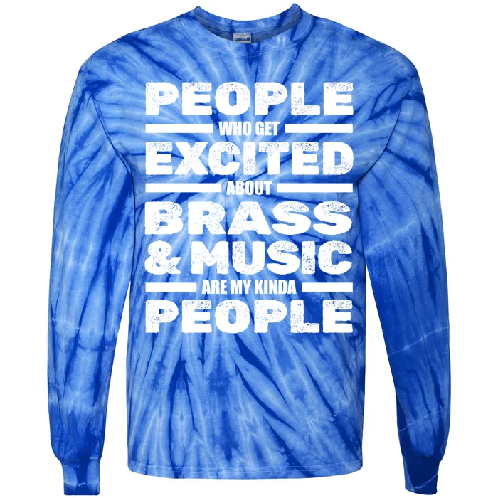 Saxophone Brass Music Jazz Musician Gift Sax Saxophonist Great Gift Tie-Dye Long Sleeve Shirt