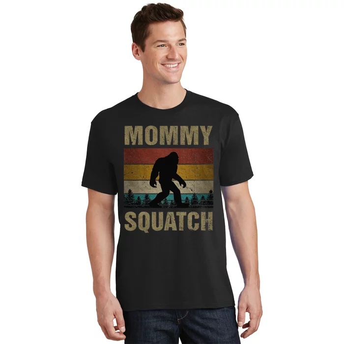 Sasquatch Best Mommy Squatch Ever Bigfoot Mom T-Shirt