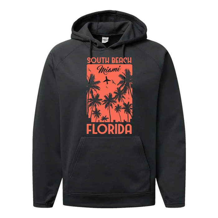 South Beach Miami Performance Fleece Hoodie