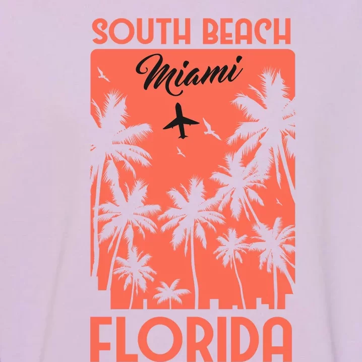 South Beach Miami Garment-Dyed Sweatshirt