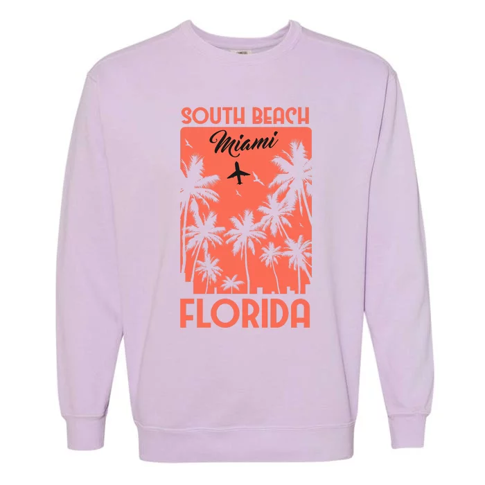 South Beach Miami Garment-Dyed Sweatshirt