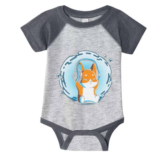 Surrounded by Music (GLOW) Infant Baby Jersey Bodysuit