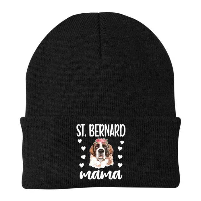 St Bernard Mama Saint Bernard Dog Owner St Bernard Mom Long Sleeve Knit Cap Winter Beanie