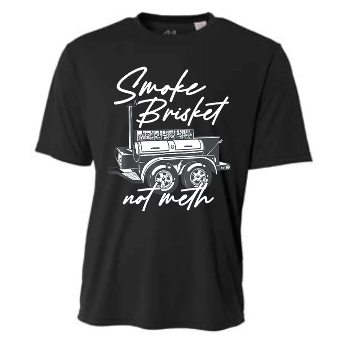 Smoke Brisket Not Meth Cooling Performance Crew T-Shirt