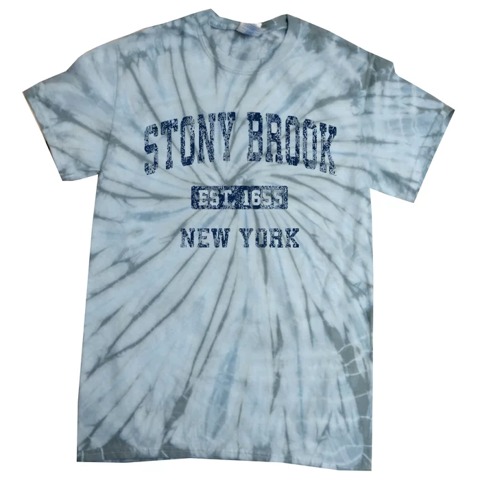 Stony Brook New York Ny Vintage Athletic Tie-Dye T-Shirt