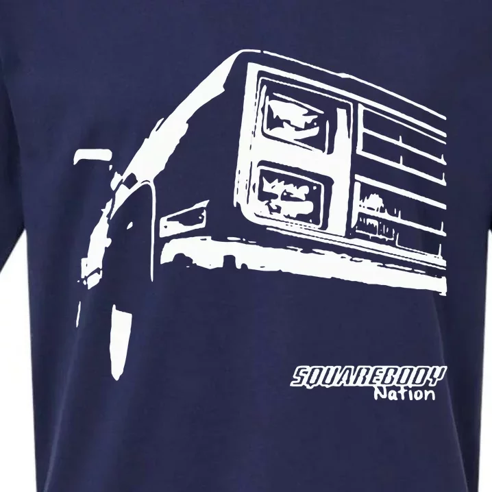 Square Body Nation Squarebody Truck Lovers Sueded Cloud Jersey T-Shirt