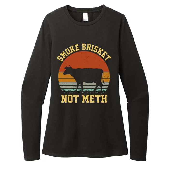 Smoke Brisket Not Meth Womens CVC Long Sleeve Shirt