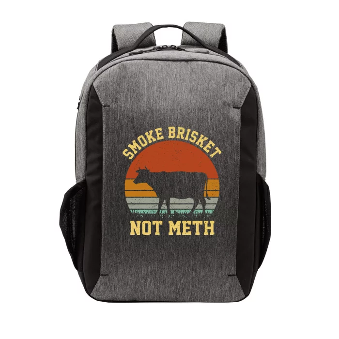 Smoke Brisket Not Meth Vector Backpack