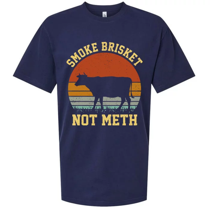 Smoke Brisket Not Meth Sueded Cloud Jersey T-Shirt