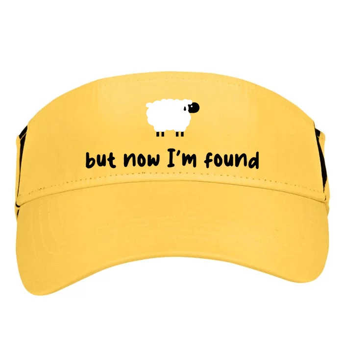 Sheepp But Now Im Found Adult Drive Performance Visor