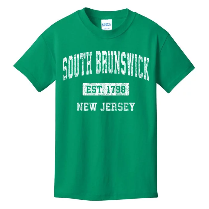 South Brunswick New Jersey Nj Vintage Sports Kids T-Shirt