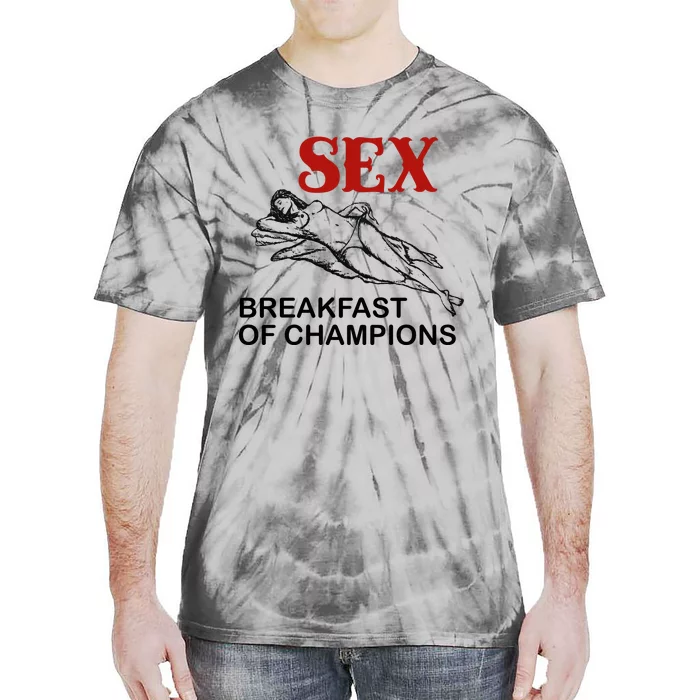 Sex Breakfast Of Champions Tie-Dye T-Shirt