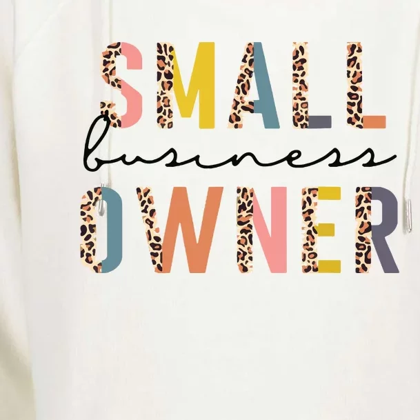 Small Business Owner Tee For Women CEO Entrepreneur Womens Funnel Neck Pullover Hood