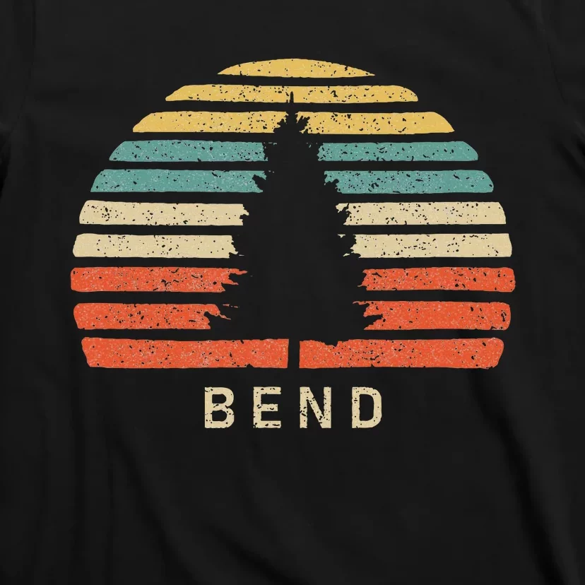 Sunset Bend Oregon Pine Tree T-Shirt