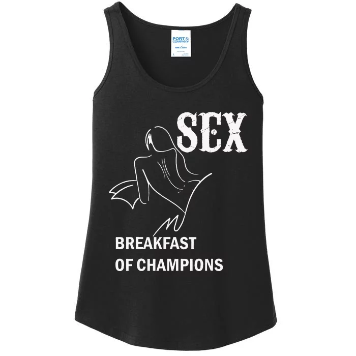 Sex Breakfast Of Champions Naughty Ladies Essential Tank