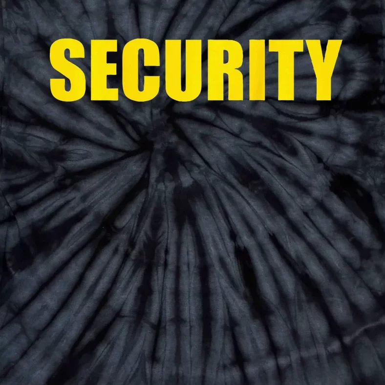 Security Back Only Tie-Dye T-Shirt