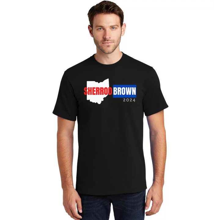 Sherrod Brown Ohio Senate Election Race 2024 Democrat Oh Tall T-Shirt