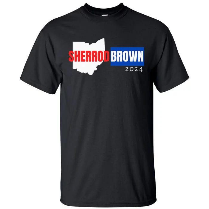 Sherrod Brown Ohio Senate Election Race 2024 Democrat Oh Tall T-Shirt