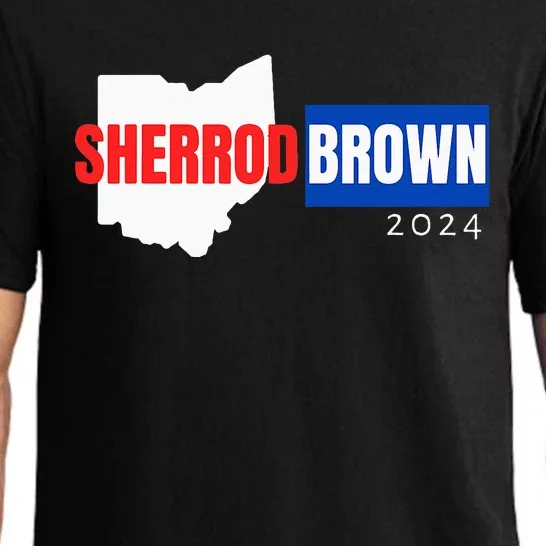 Sherrod Brown Ohio Senate Election Race 2024 Democrat Oh Pajama Set