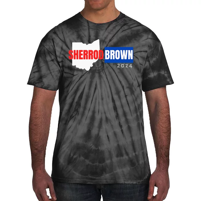 Sherrod Brown Ohio Senate Election Race 2024 Democrat Oh Tie-Dye T-Shirt