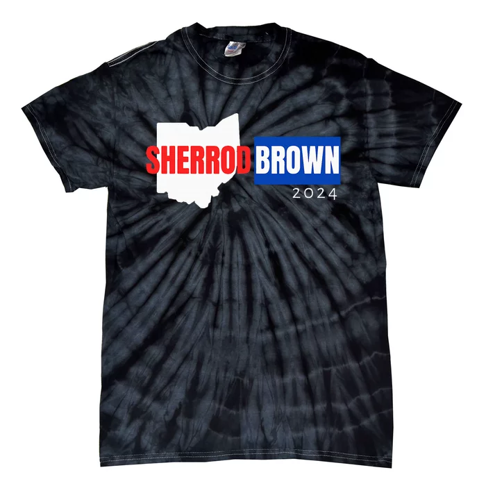 Sherrod Brown Ohio Senate Election Race 2024 Democrat Oh Tie-Dye T-Shirt