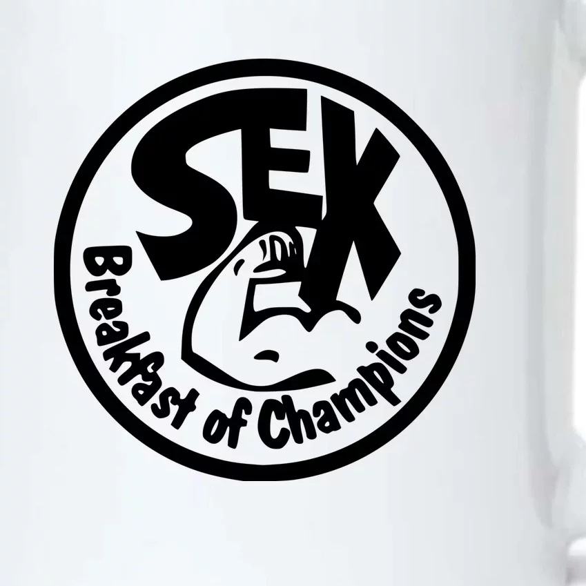 Sex Breakfast Of Champions Formula Driver Hunt Black Color Changing Mug