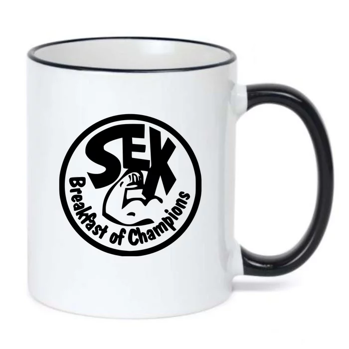 Sex Breakfast Of Champions Formula Driver Hunt Black Color Changing Mug