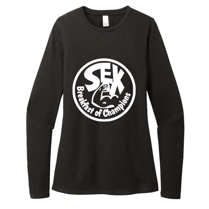 Sex Breakfast Of Champions Formula Driver Hunt Womens CVC Long Sleeve Shirt