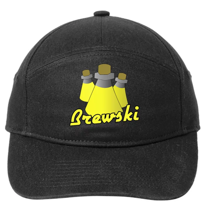 Saradomin Brewski Osrs 7-Panel Snapback Hat