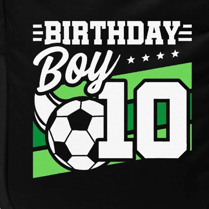 Soccer Birthday Party 10 Year Old Boy 10th Birthday Impact Tech Backpack