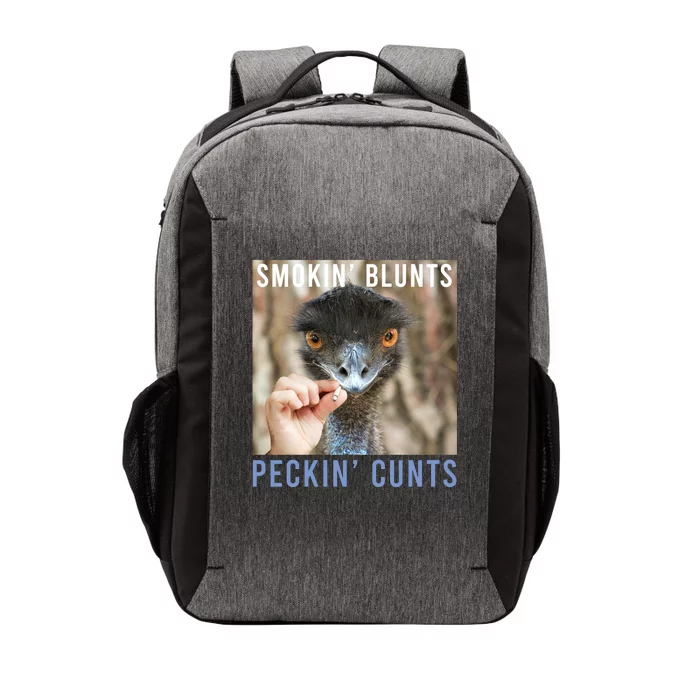 Smokin Blunts Peckin Cunts Vector Backpack