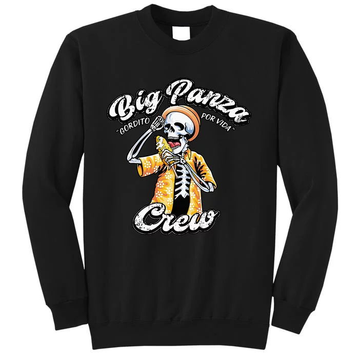 Skeleton Big Panza Crew Chingon Sweatshirt