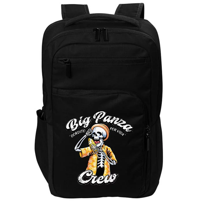 Skeleton Big Panza Crew Chingon Impact Tech Backpack