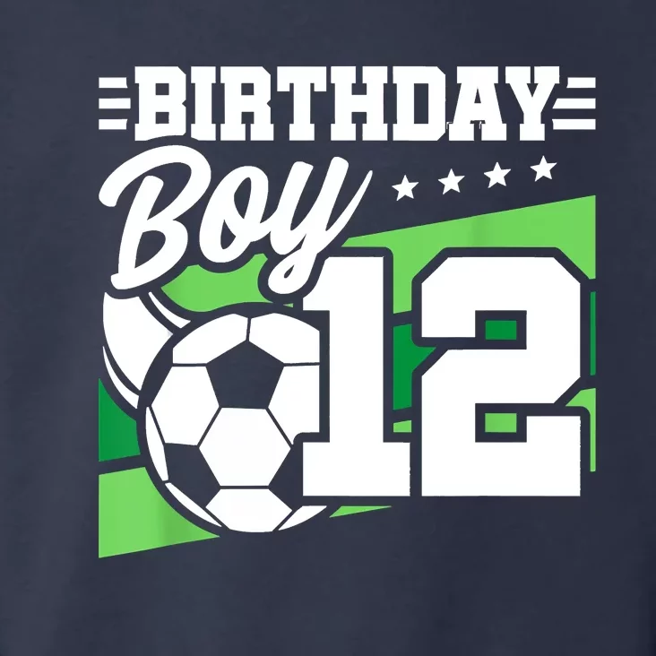 Soccer Birthday Party 12 Year Old Boy 12th Birthday Toddler Hoodie