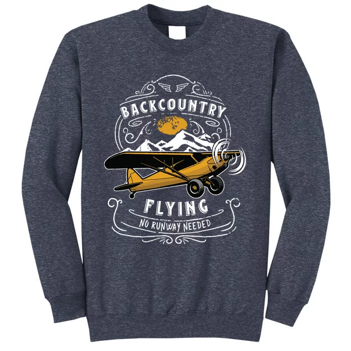 STOL Bush Plane Backcountry Flying Vintage Sweatshirt