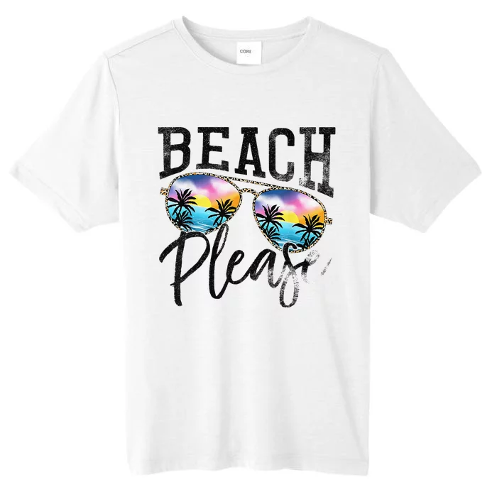 Sunglasses Beach Please Hawaii Beach Hello Summer Holidays ChromaSoft Performance T-Shirt