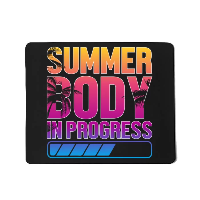 Summer Body Progress Motif Mousepad