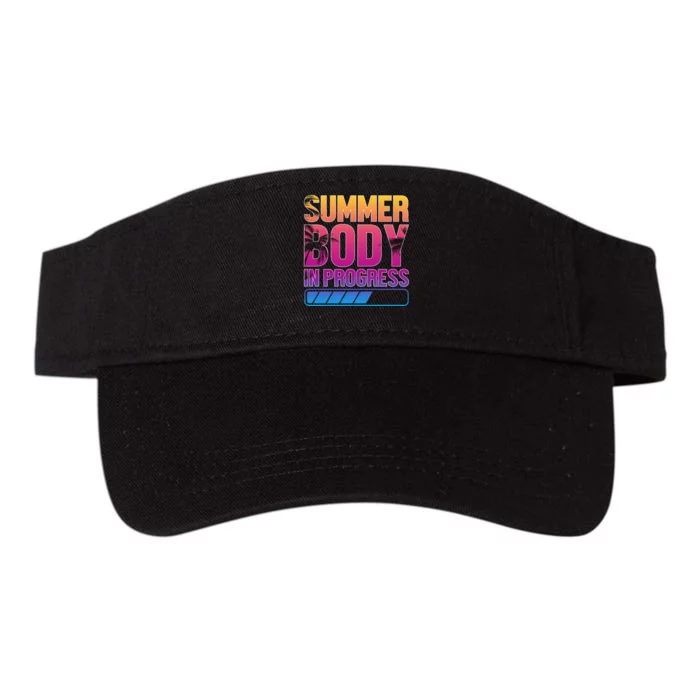 Summer Body Progress Motif Valucap Bio-Washed Visor