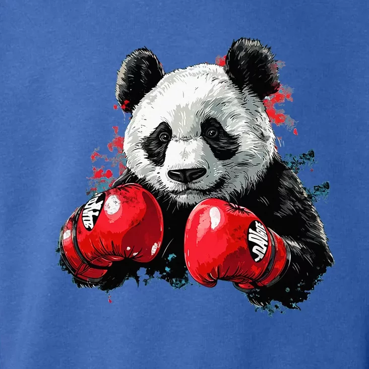 Sport Boxing Panda Costume With Boxing Gloves Toddler Hoodie