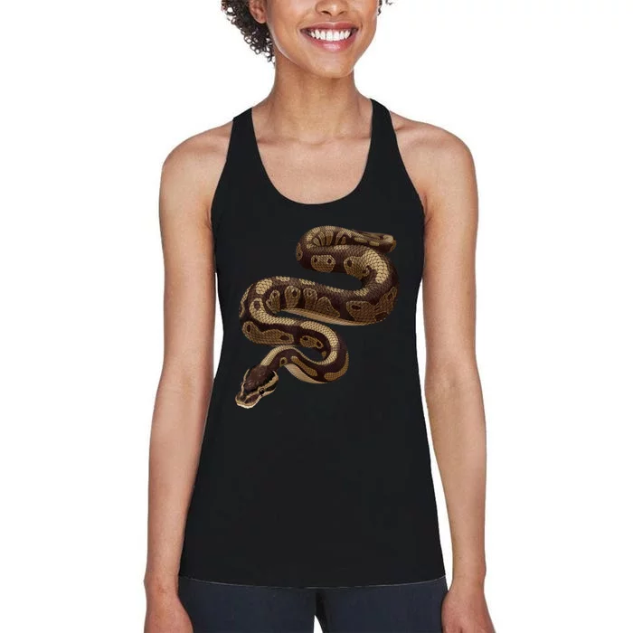 Snake Ball Python Women's Racerback Tank