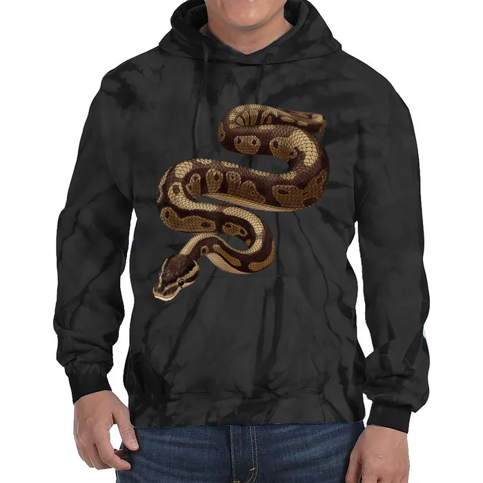 Snake Ball Python Tie Dye Hoodie